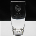 Mark Calcavecchia's 1995 Masters Tournament Hole No. 15 Steuben Crystal Eagle Glass