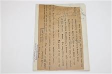 1918 Mrs. Hubert Law 'Female Golf Sensation Wins in California' Early Photo