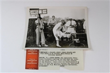 1930 Bobby Jones 'Finishes Grand Slam at the U.S. Amateur' Important Photo