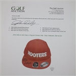 John Daly & John Daly Jr Signed Hooters Hat - Daly Collection JSA ALOA