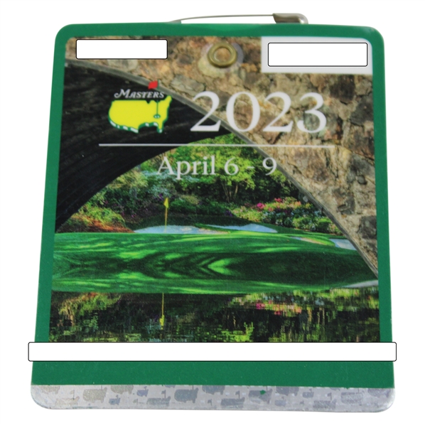 2023 Masters Tournament SERIES Badge - Jon Rahm Winner