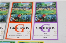 2000 PGA Championship at Valhalla Mon-Fri Ticket Set