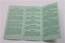 1962 Masters Week Information Pamphlet by Masters Week of Augusta, Inc.