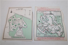 Twenty Three (23) Masters Tournament Pairing Sheets, Par 3, Computer Analysis Sheets & Parking Passes