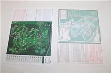 Fourteen (14) Various Masters Pairing Sheets from Tiger Woods Wins - 1997, 2001, 2002, 2005 & 2019