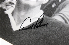 Arnold Palmer Signed 'Holding Up Eight Fingers' 8x10 B&W Photo JSA ALOA
