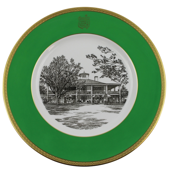 Augusta National Clubhouse Wedgwood Bone China Ltd Ed Plate #484
