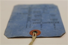 1955 Masters Tournament SERIES Badge #2834 with Original String - Middlecoff Winner