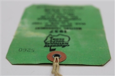 1957 Masters Tournament SERIES Badge #5260 with Original String - Doug Ford Winner