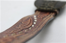 Jacky Cupit's Charley Pride Golf Fiesta Tournament Contestant Belt by Award Design Metals