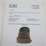 Jacky Cupit's Charley Pride Golf Fiesta Tournament Contestant Belt by Award Design Metals