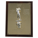 Jacky Cupits 1975 Award For Contribution To The Growth Of Golf Longview Chamber Of Commerce 