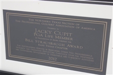 Jacky Cupit's 2012 PGA Northern Texas Section Bill Strausbaugh Award