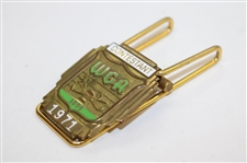 Jacky Cupit's 1971 WGA Western Open Contestant Badge/Clip
