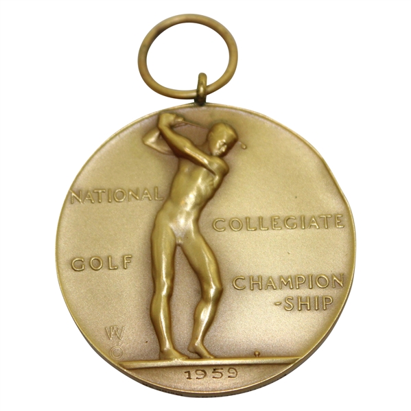 Jacky Cupits 1959 NCAA Championship at Eugene CC 10k GF Medalists Medal