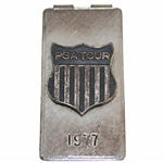 Jacky Cupits 1977 PGA Tournament Players Division Sterling Silver Member Money Clip