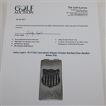 Jacky Cupit's 1977 PGA Tournament Players Division Sterling Silver Member Money Clip