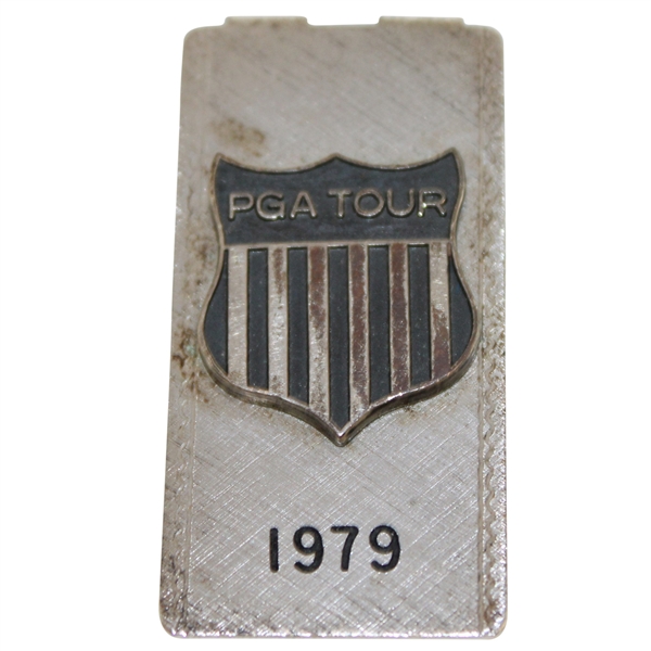 Jacky Cupits 1979 PGA Tournament Players Division Sterling Silver Member Money Clip