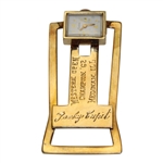 Champion Jacky Cupit's 1962 Western Open at Medinah Champion 14k Gold Lucerne Clock