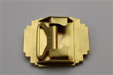 Jacky Cupit's 1959 Border Olympics University Golf Gold Tone Belt Buckle
