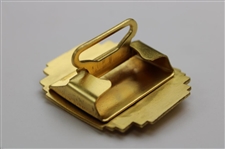 Jacky Cupit's 1959 Border Olympics University Golf Gold Tone Belt Buckle