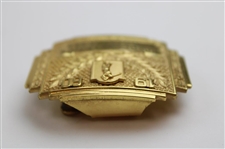Champion Jacky Cupit's 1960 Border Olympics University Golf Gold Tone Belt Buckle