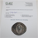 Jacky Cupit's 1956 PTSH Josten 10k Gold Ring