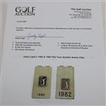 Jacky Cupit's 1980 & 1982 PGA Tour Member Money Clips