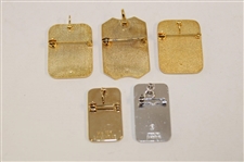 Jacky Cupit's 1986, 1987, 2016, 2023 & 2024 PGA Tour Member Pins
