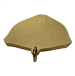 Jacky Cupit's 1956 Unmarked Post Swing Golfer Gold Tone Medal