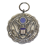 Jacky Cupits 1957 Amateur Championship Dallas Sectional Low Scorer Sterling Silver Medal