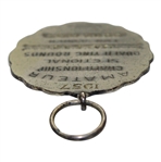 Jacky Cupit's 1957 Amateur Championship Dallas Sectional Low Scorer Sterling Silver Medal