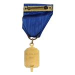 Jacky Cupit's 1957 Medalist Haltom's Fort Worth Gold Filled Medal w/Ribbon
