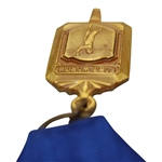 Jacky Cupit's 1957 Team Haltom's Fort Worth Gold Filled Medal w/Ribbon