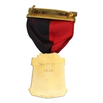Jacky Cupit's 1959 Southern Intercollegiate 2nd Place Medal w/Ribbon