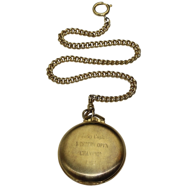 Champion Jacky Cupits 1962 WGA Western Open Champion Pocket Watch