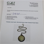 Champion Jacky Cupit's 1962 WGA Western Open Champion Pocket Watch