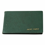 Jacky Cupits 1967 Masters Tournament Contestant Gift - Address Book w/Jacky Cupit