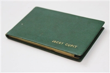 Jacky Cupit's 1967 Masters Tournament Contestant Gift - Address Book w/Jacky Cupit