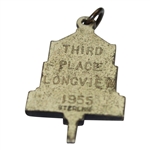 Jacky Cupit's 1955 Jaycees Longview 3rd Place Sterling Silver Medal