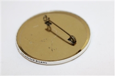 1957 US Open at Inverness Ceramic Tee Marker w/Employee Badge - Nicklaus PGA Tour Debut