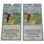 1995 US Open at Shinnecock Hills Thursday & Friday Tickets - Tiger Woods US Open Debut