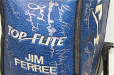 Jim Ferree's Personal Golf Bag Signed by Field Including Gary Player & Gene Littler JSA ALOA