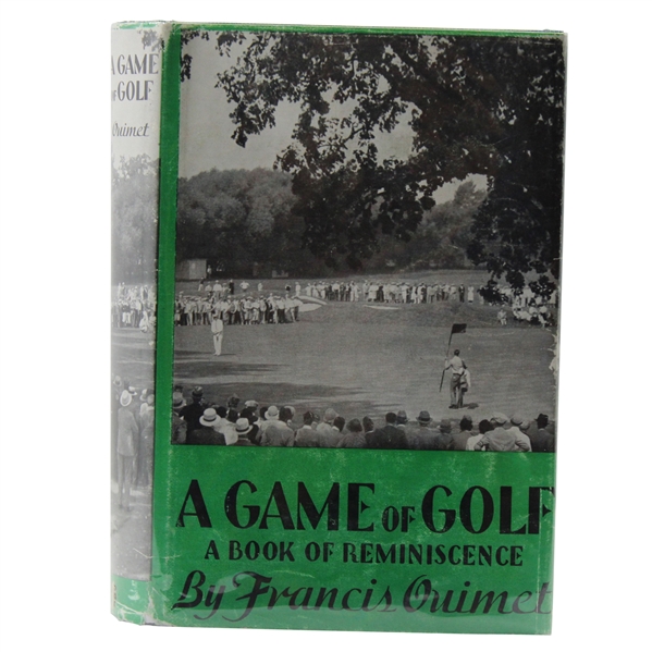 Francis Ouimet Signed 1963 A Game of Golf Anniversary Printing Book JSA ALOA