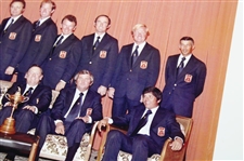 Casper, Brewer, Burke & Blancos Signed 1973 Ryder Cup Photo JSA ALOA