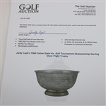 Jacky Cupit's 1960 Cotton State Inv. Golf Tournament Championship Sterling Silver Flight Trophy