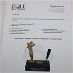 Jacky Cupit's Undated Southwest Invitational Pen Stand/Trophy