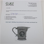 Jacky Cupit's 1968 Bing Crosby National Pro-Am Pewter Jack Daniels Cup