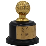 Jacky Cupit's 1958 Southwest Intercollegiate Invitational Trophy
