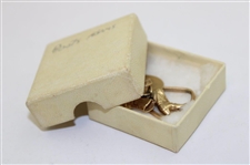 Jacky Cupit's 14k Gold Route 66 Boots Keychain
